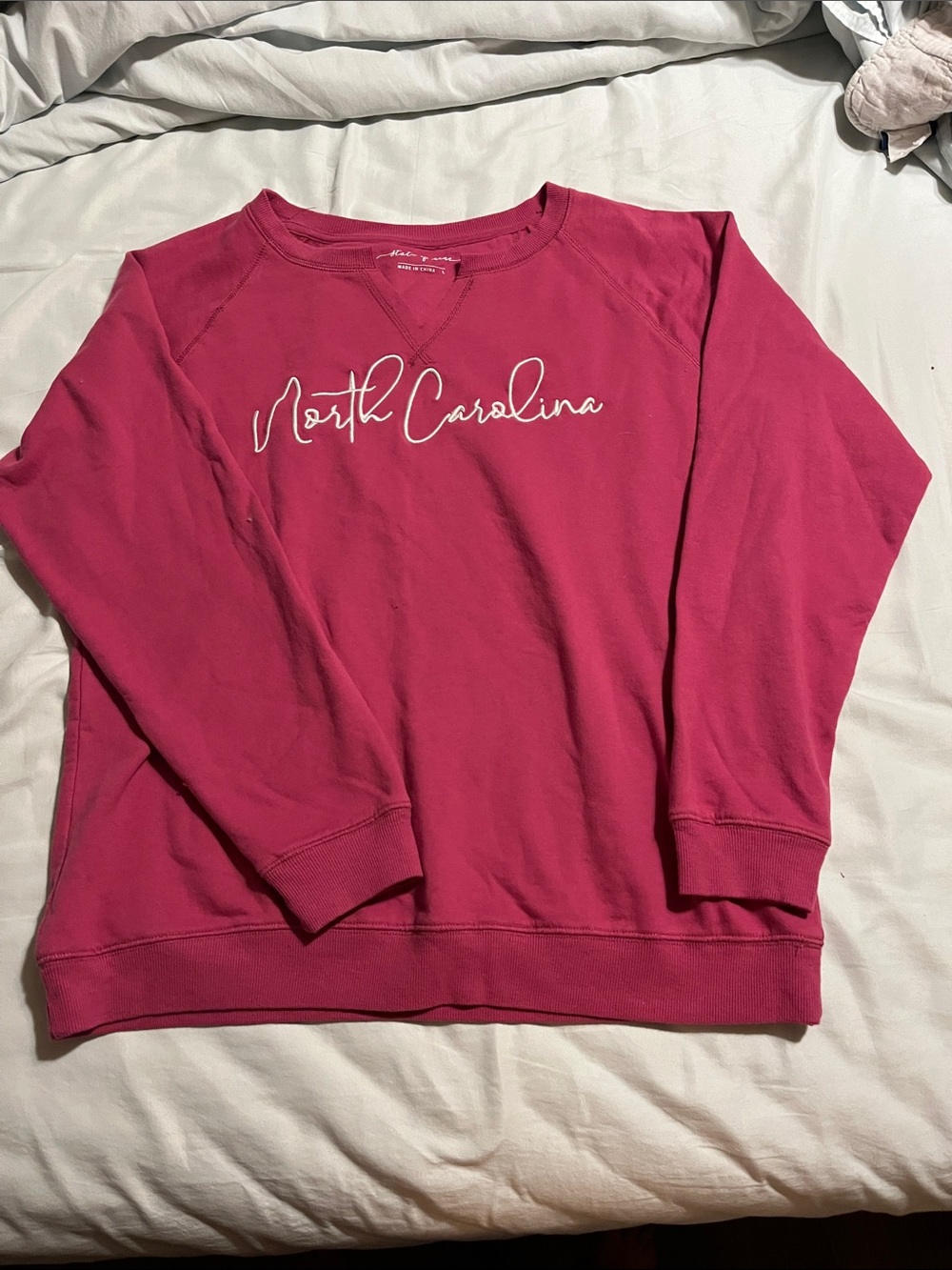 North Carolina pullover Sweatshirt - Size L